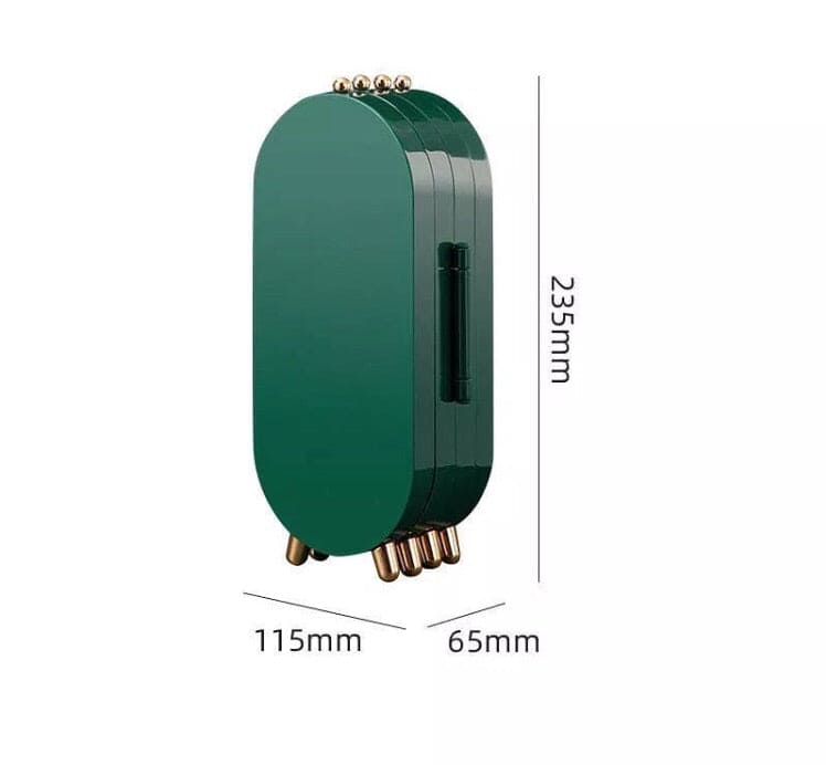 4 Doors Portable Jewelry Organizer With Mirror, Earrings Display Jewelry Rack, Hanging Earrings Holder 4 Doors Portable Jewelry Organizer With Mirror, Earrings Display Jewelry Rack, Hanging Earrings Holder